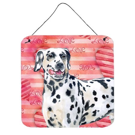 MICASA Dalmatian Love Wall or Door Hanging Prints MI628369